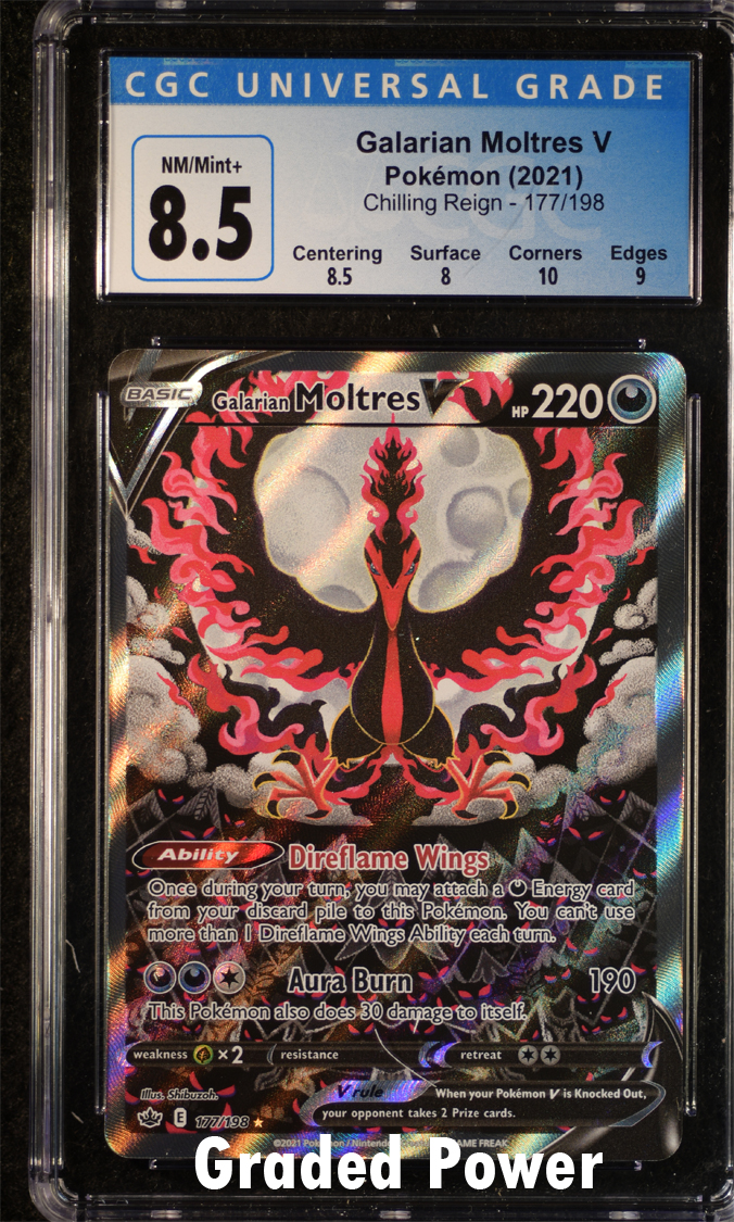 Popular Pokemon Galarian Molters alt art 177/198