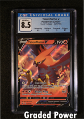 Talonflame V CGC 8.5 Holo (7163) 029/185