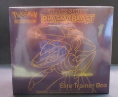 Black and White Plasma Blast Elite Trainer Box (SEALED)
