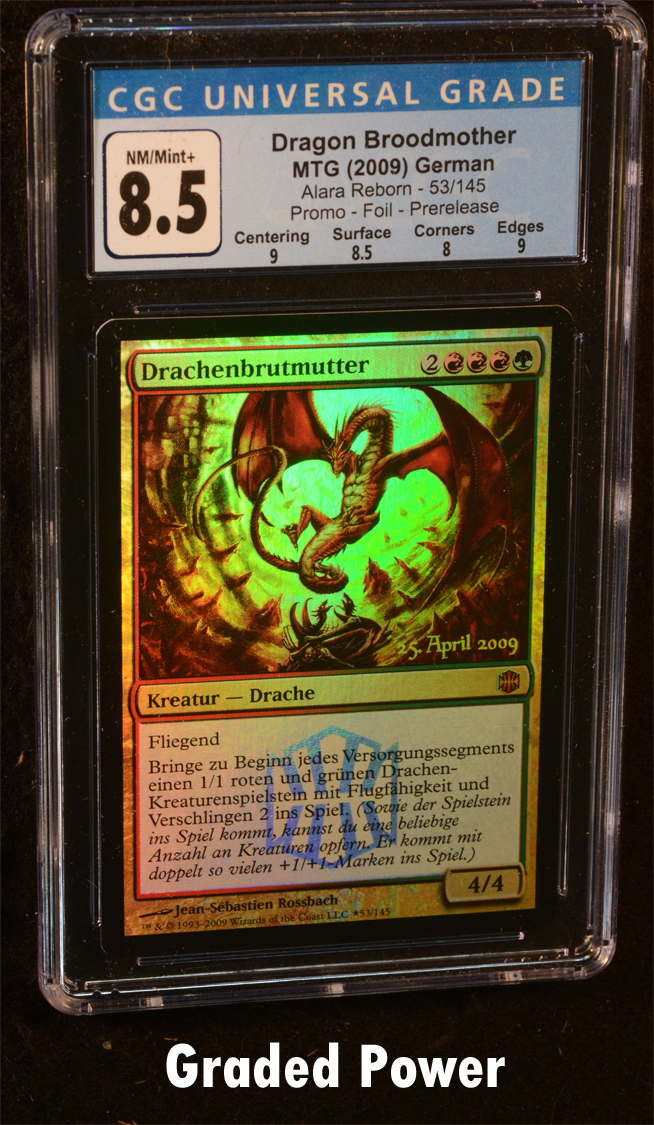 Dragon Broodmother CGC 8.5 Foil (9051) GERMAN