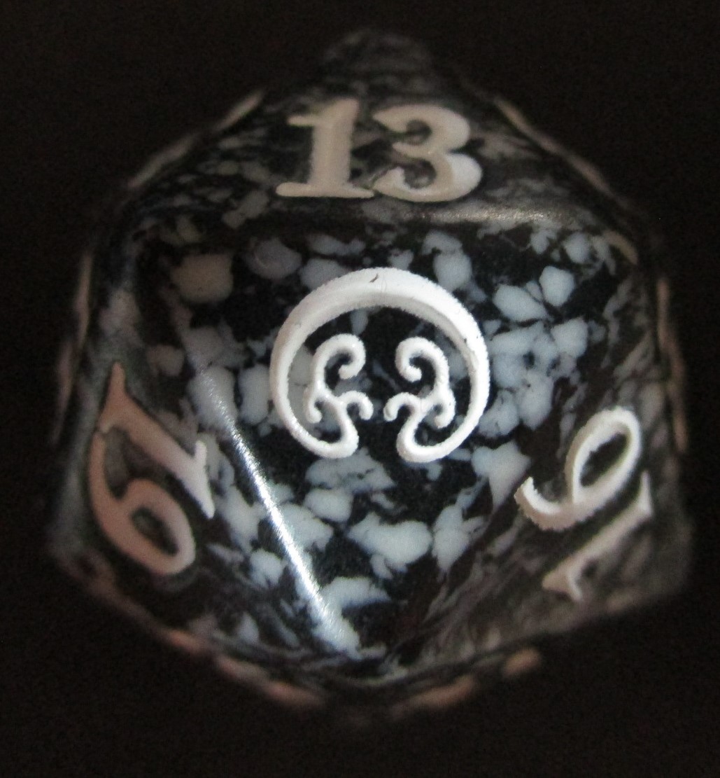 Kaladesh 22mm Spindown Dice (Black)