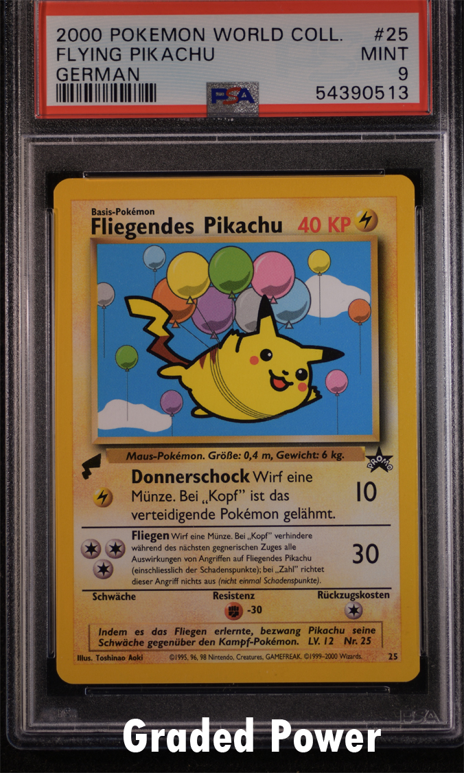 Pokemon pikachu psa hot cards