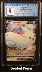 Togekiss V CGC 9 Holo (7169) 140/185