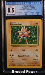 Hitmonchan CGC 8.5 Holo (1174) 7/102