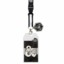 D&D Black & White Lanyard with Dice Charm