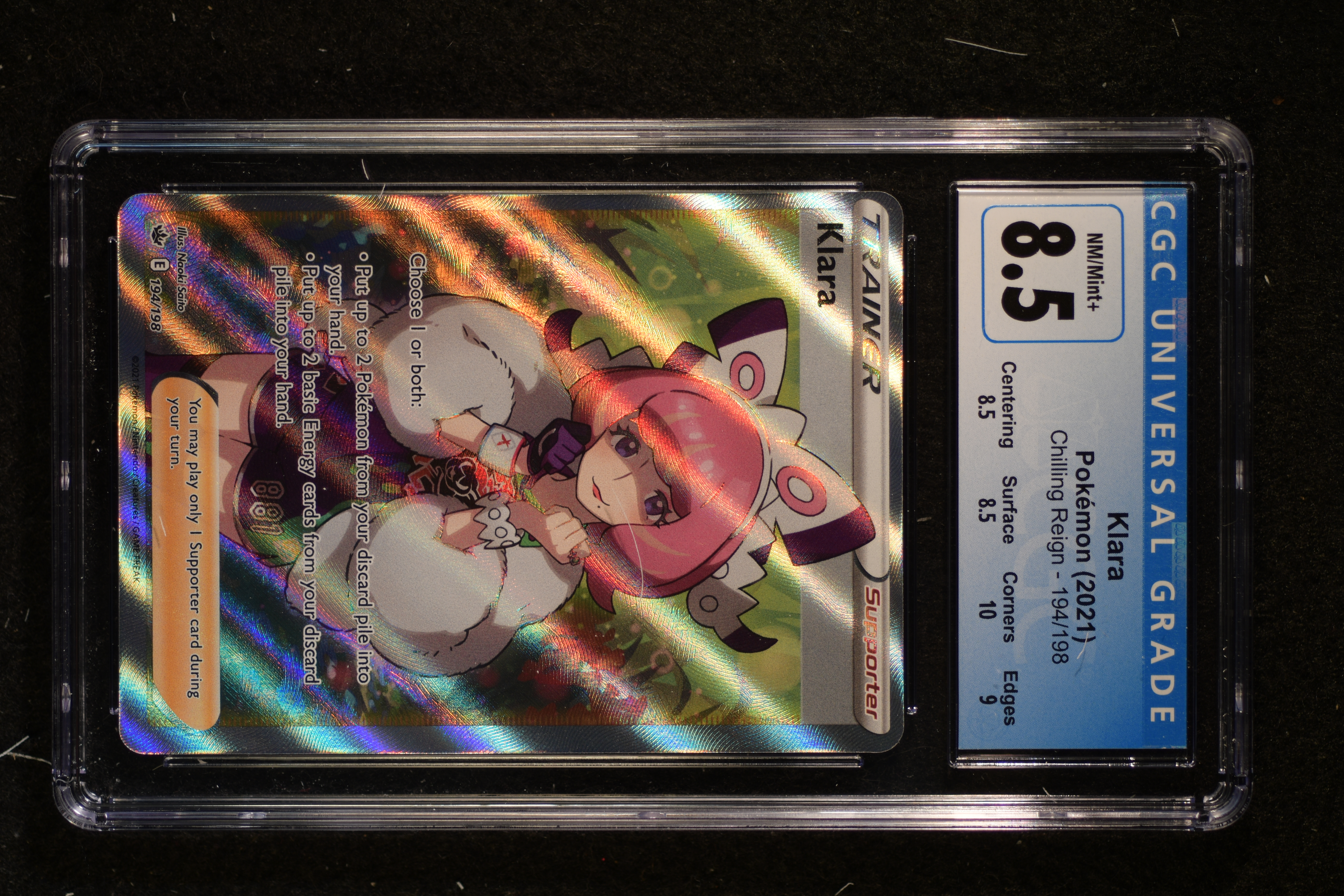 Klara CGC 8.5 Holo (5069) 194/198