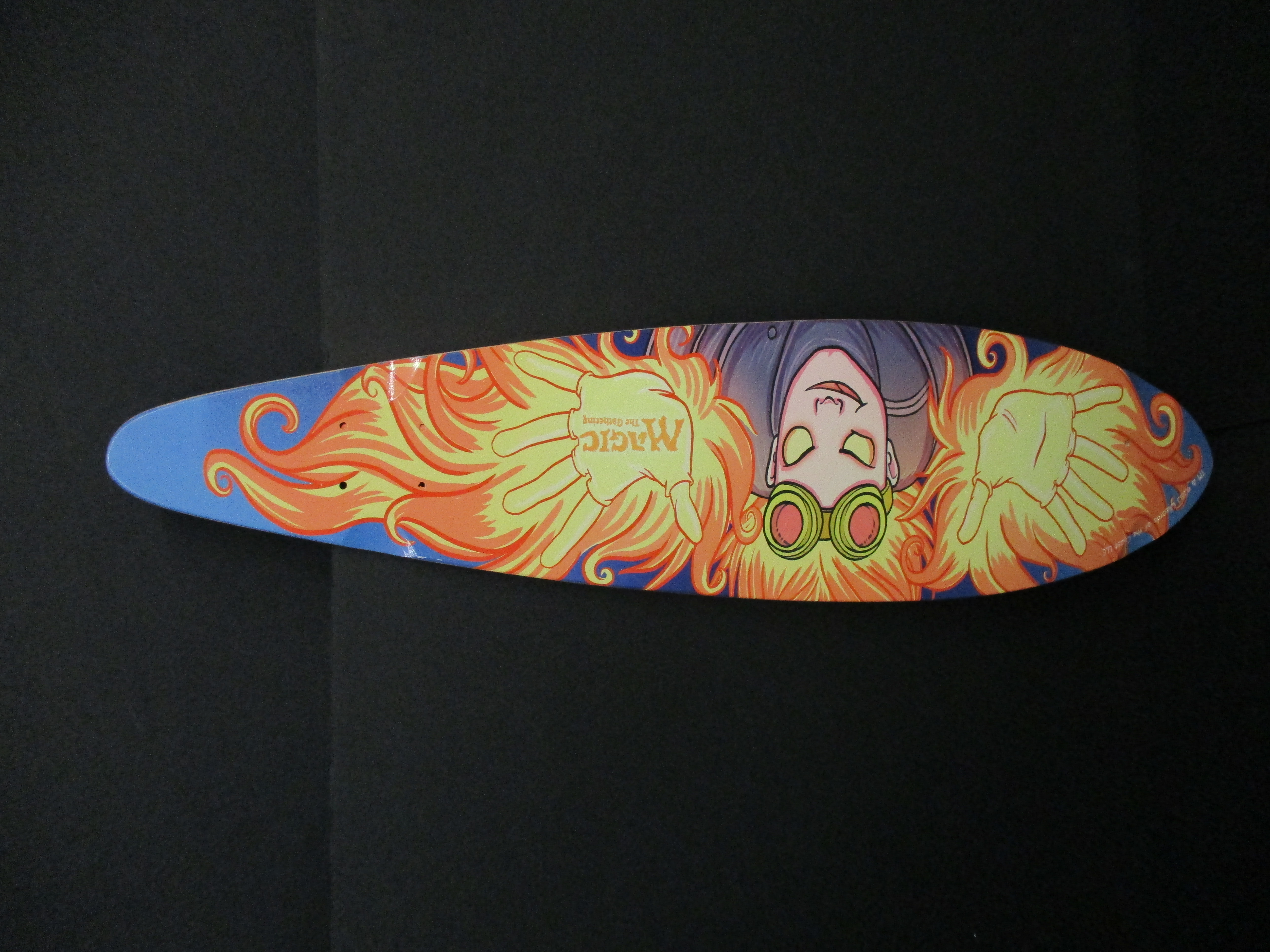 Chandra Longboard Deck Vans Warped Tour