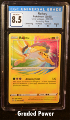 Raiku CGC 8.5 Holo (7016) 050/185
