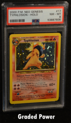 Typhlosion PSA 8 HOLO (7606) 17/111