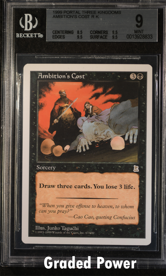 Ambitions Cost BGS 9
