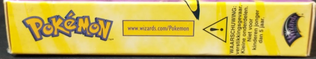 Pokemon Zap DUTCH SEALED