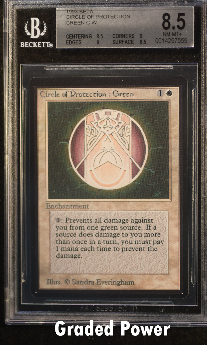 Circle of Protection Green  8.5  (7555)