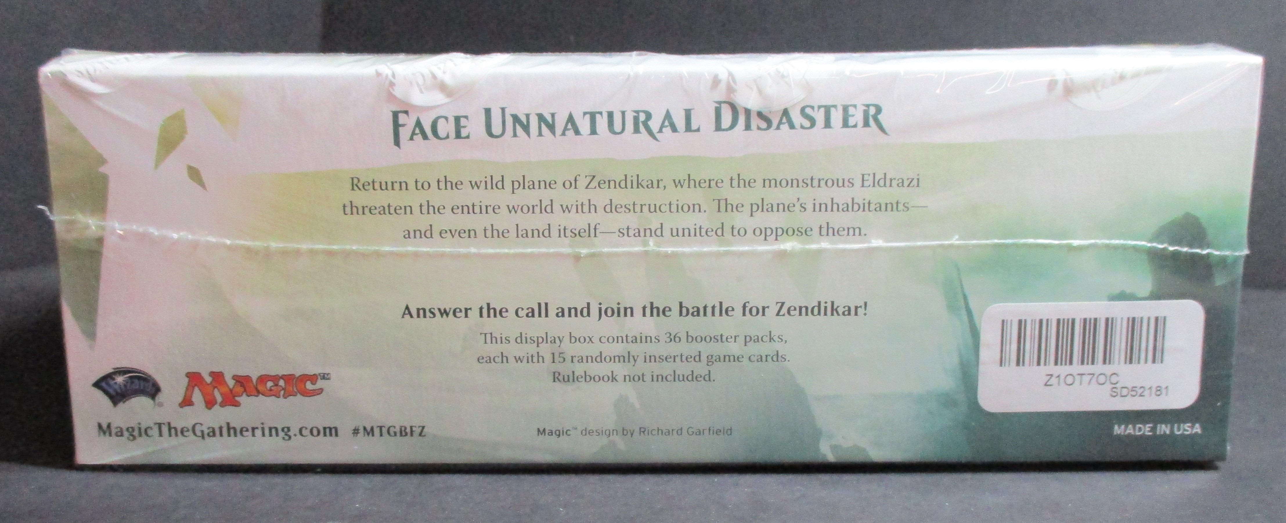 Battle for Zendikar Booster Box SEALED