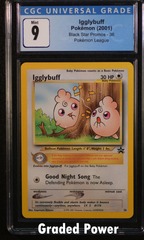 Igglybuff Black Star Promo CGC 9 (0227) #36