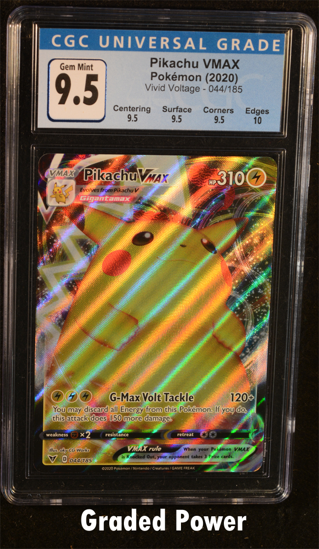 Raikou CGC 9.5 QUAD Holo (7018) 050/185