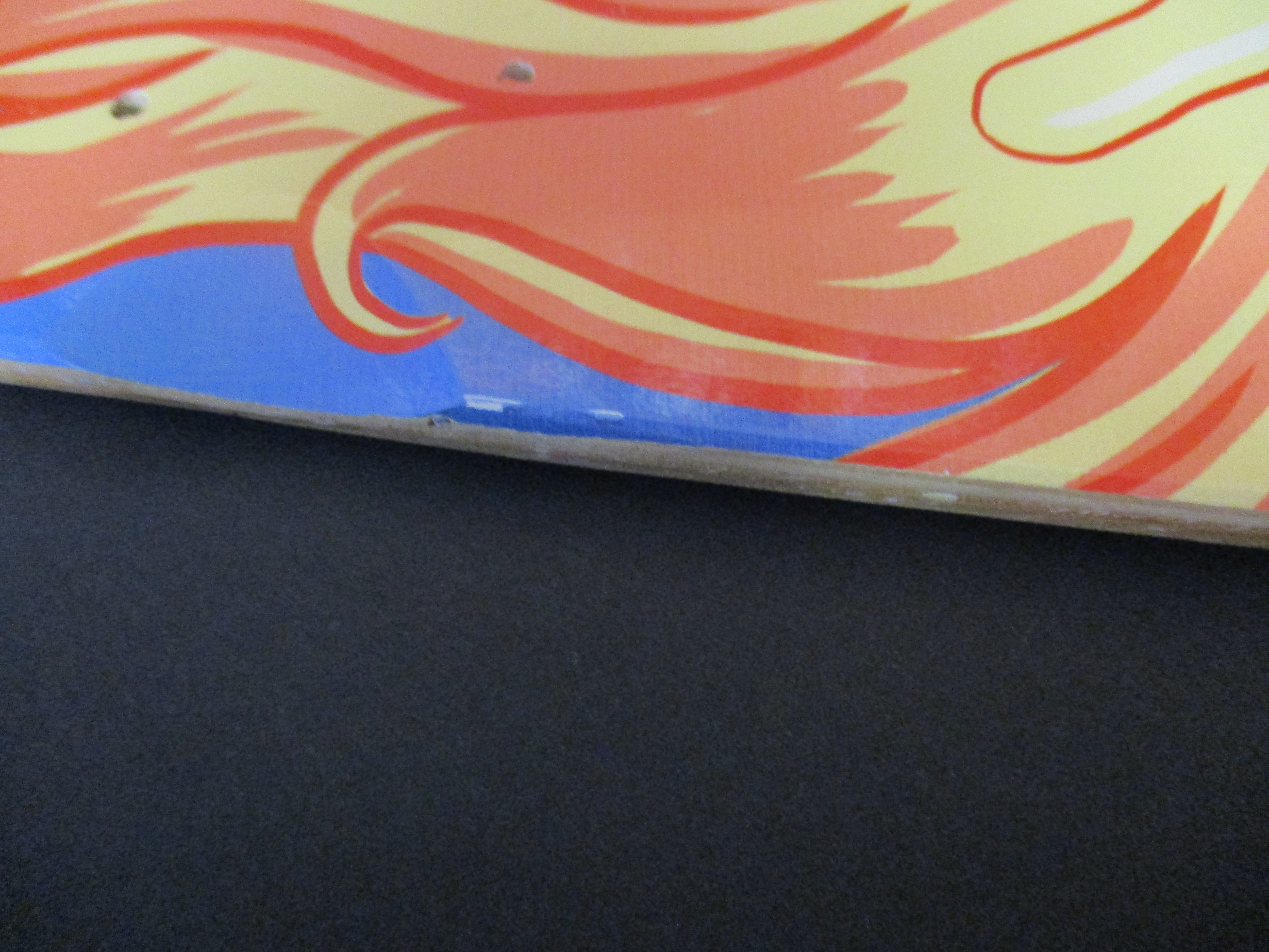 Chandra Longboard Deck Vans Warped Tour