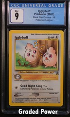 Igglybuff Black Star Promo CGC 9 (0229) #36