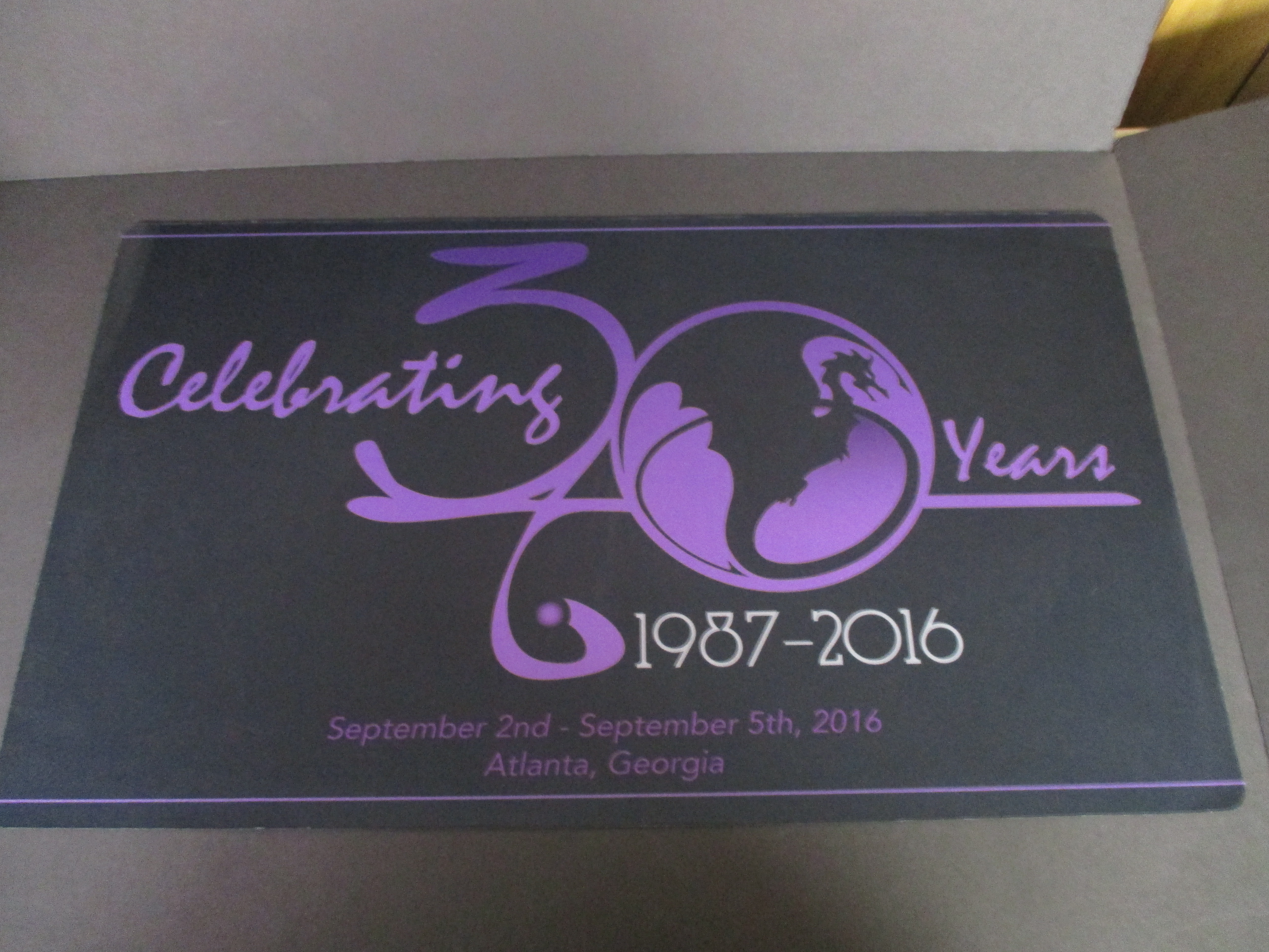 Dragon Con Celebrating 30 Years Playmat NM