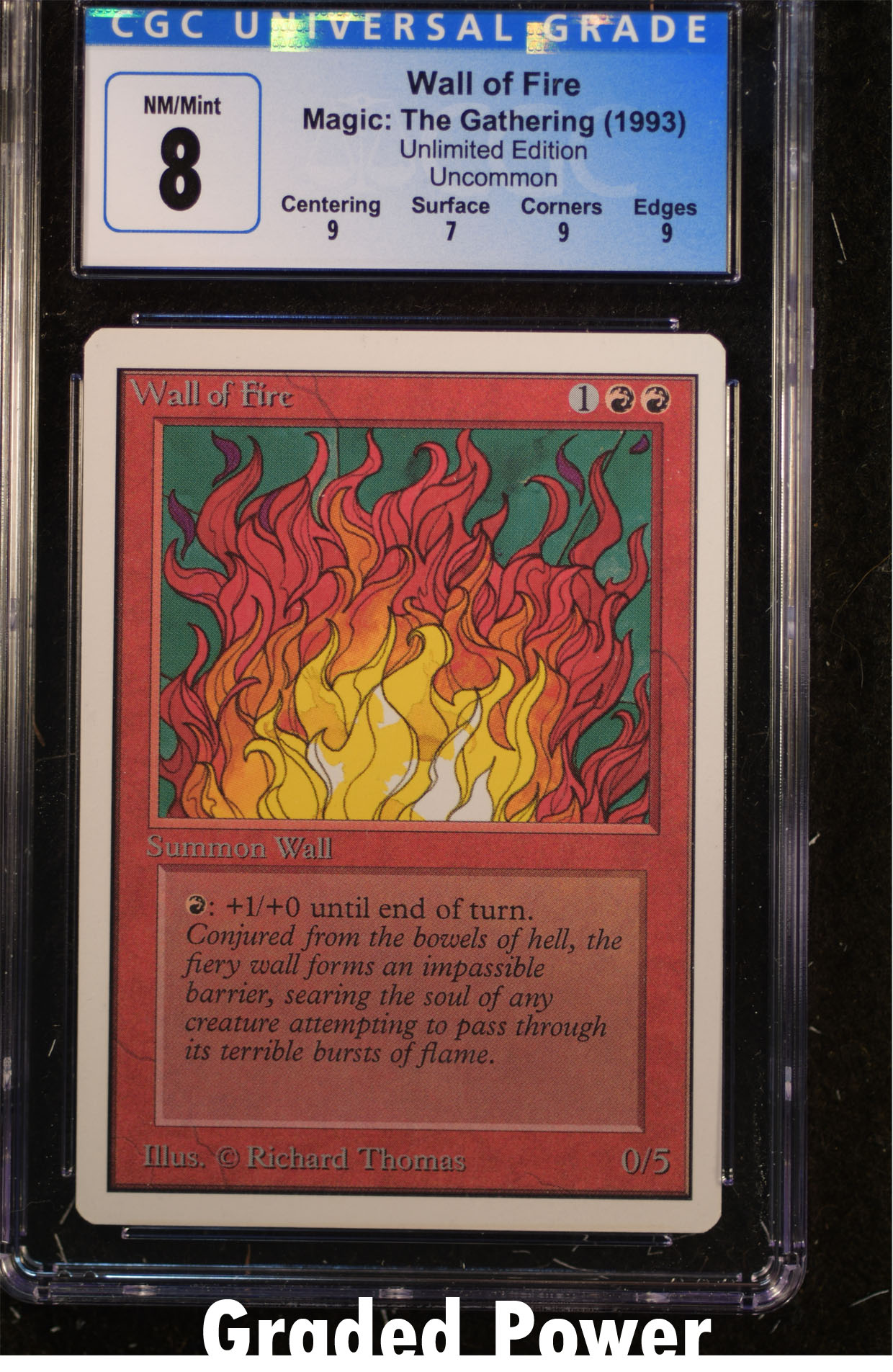 Wall of Fire CGC 8 (9184)