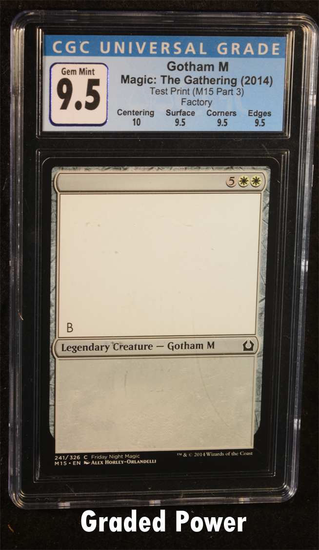 Gotham M CGC 9.5 Test Print