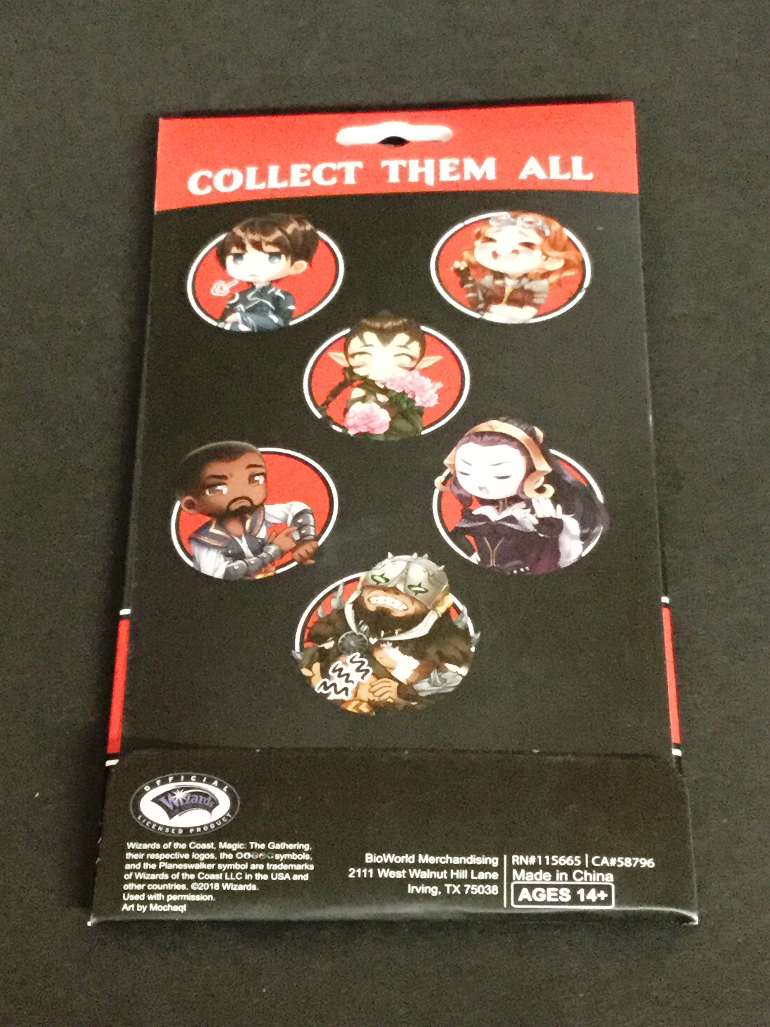 Magic The Gathering *Mystery* Acrylic Keychain Series 2 (Random) SEALED