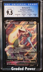 Boltund V CGC 9.5 Holo (0049) TG13/TG30