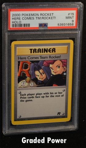 Pokemon PSA outlet 9 Here Comes Team Rocket 1st Edition