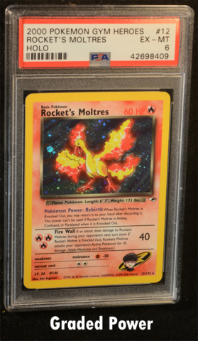 Pokemon Rocket's Moltres offers CGC 9 Holo