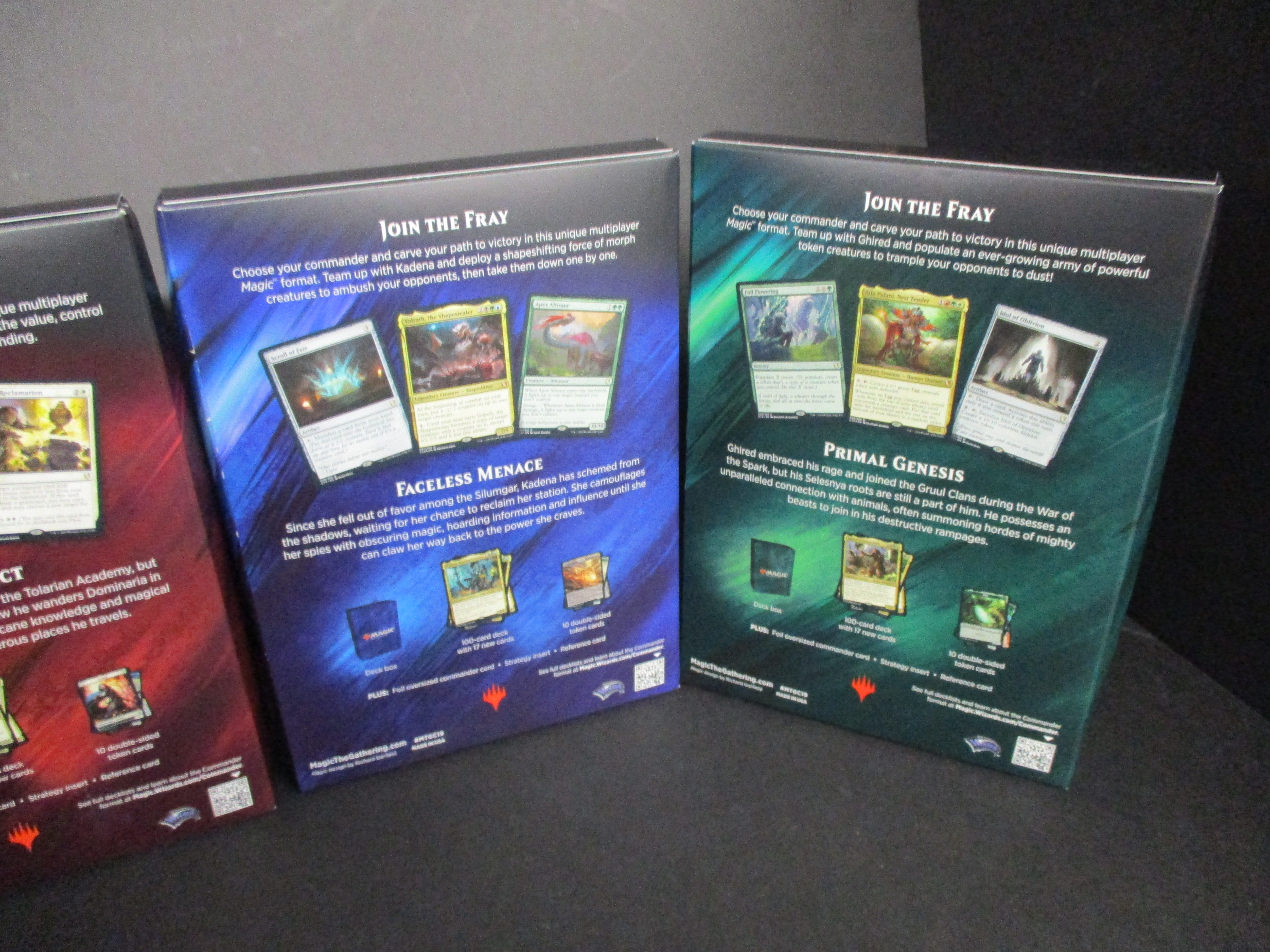 2019 Commander Set (4 Decks) SEALED