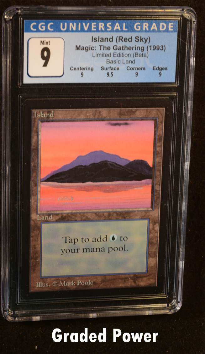 Island (Red Sky) CGC 9 Quad +