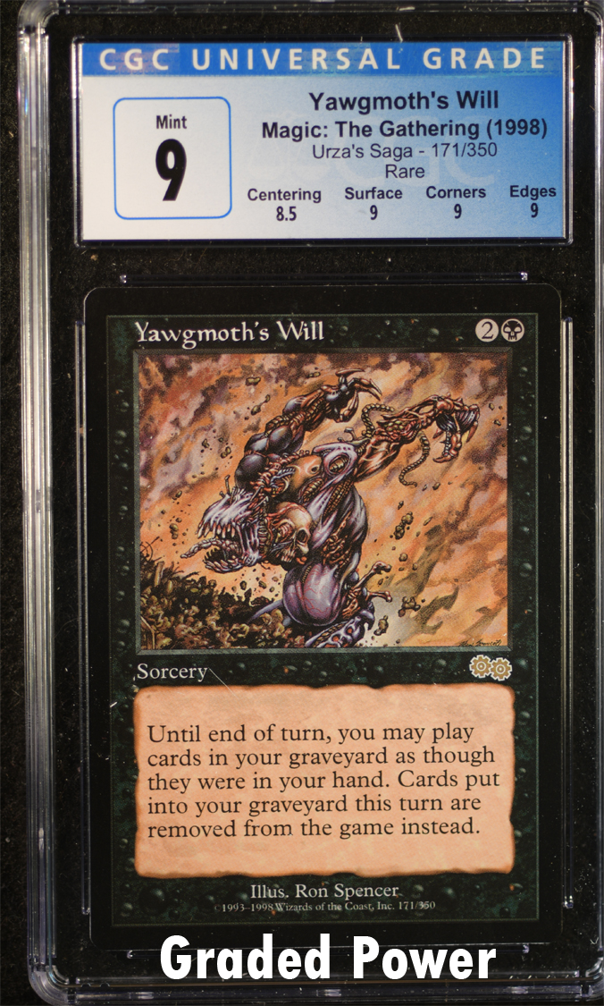 Yawgmoths Will CGC 9 (5222)