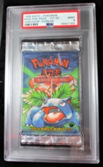 Venusaur Base 1st Ed. Foil Pack PSA 9 KOREAN (1300)