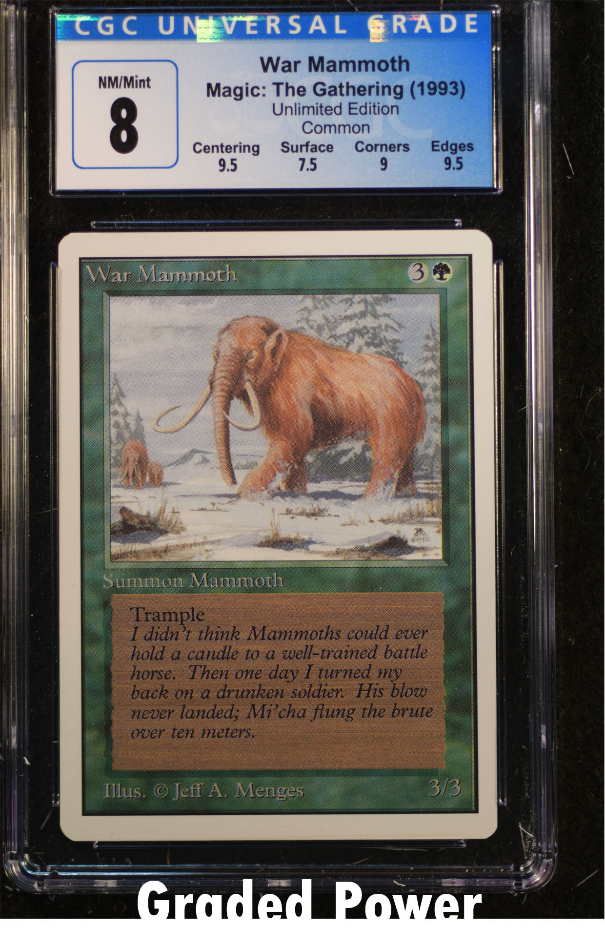 War Mammoth CGC 8 (9188)