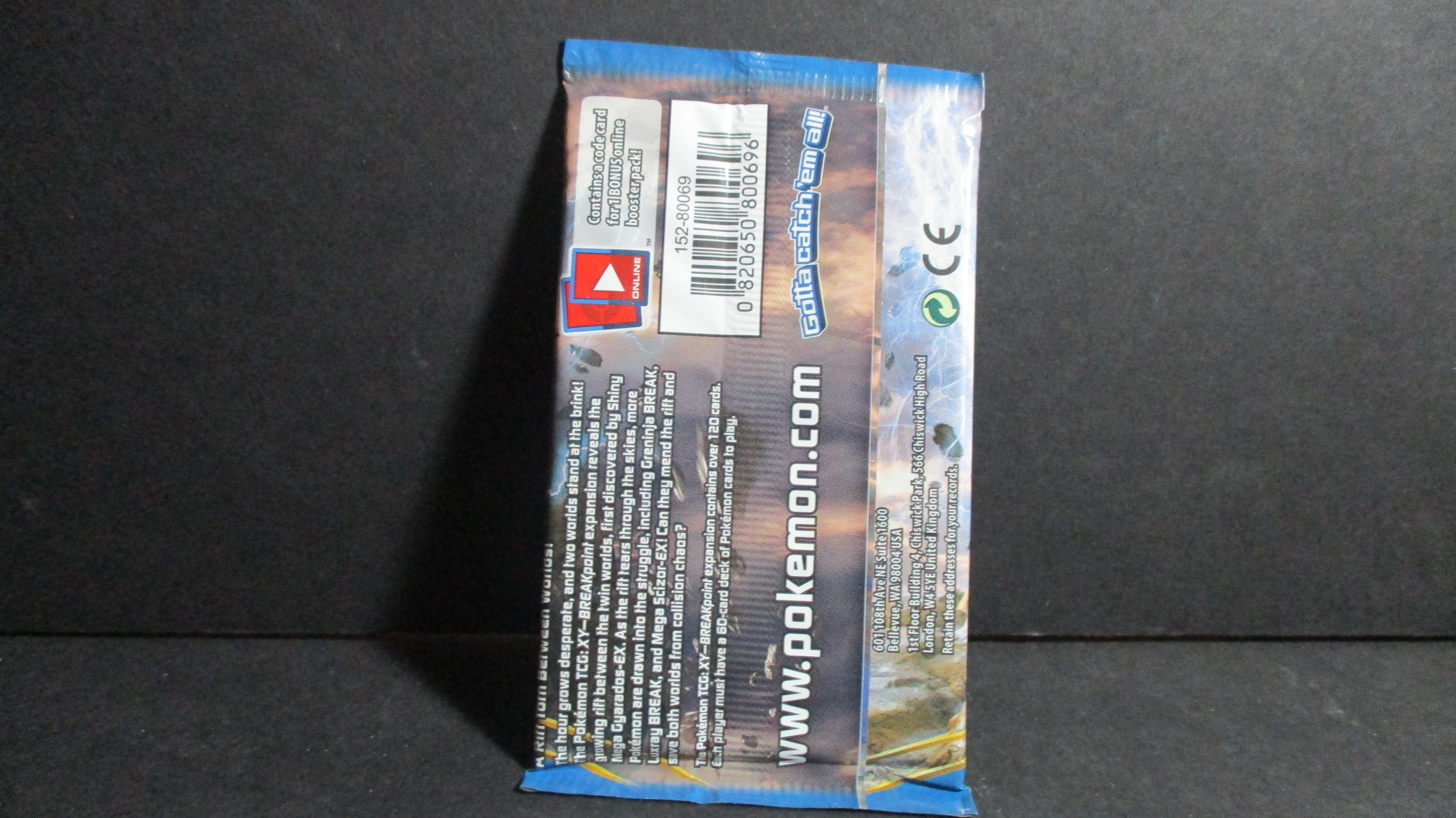 Breakpoint Pokemon Booster Pack