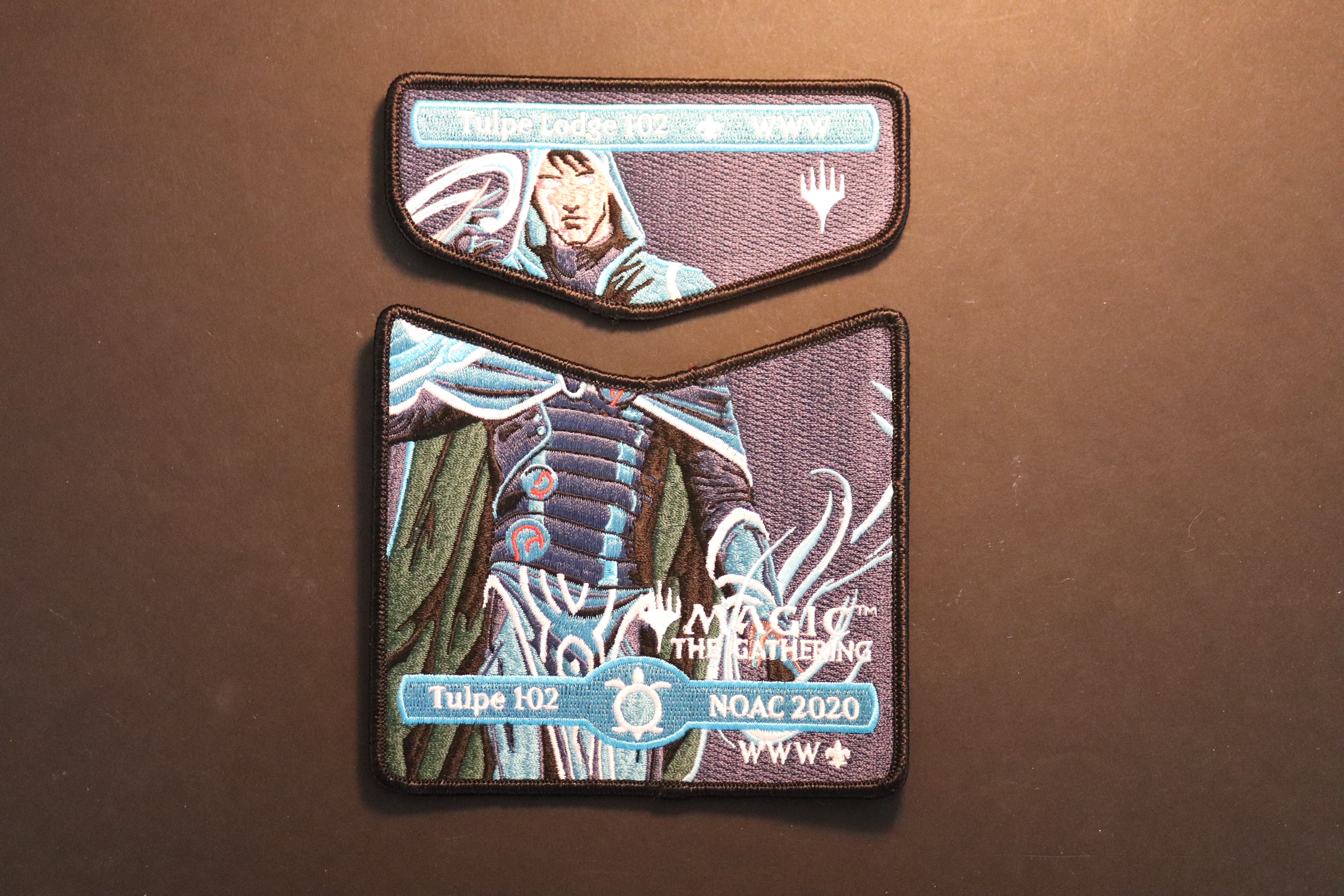 MTG NOAC 2020 Boy Scout OA Tulpe Lodge 102 Patch Set