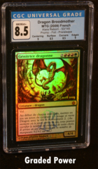 Dragon Broodmother CGC 8.5 Foil (9049) FRENCH