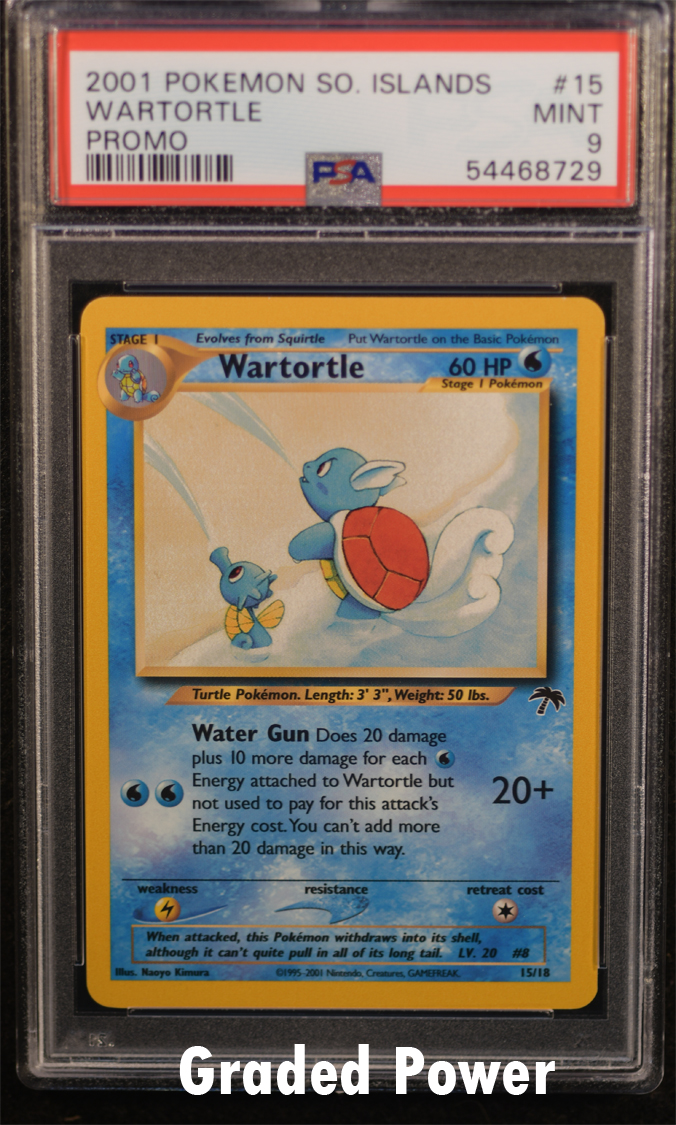 Wartortle PSA 9 (8729) 15/18