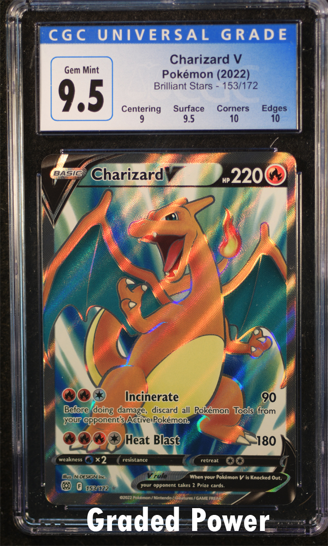 CGC purchases 9.5 charizard vmax shining fates