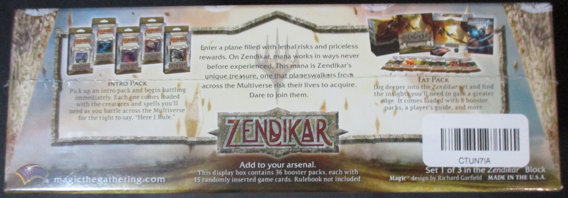 Zendikar Booster Box SEALED
