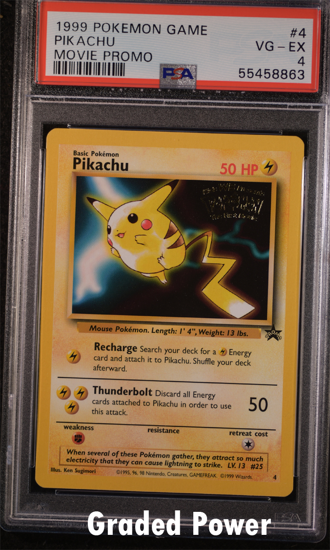 Pikachu Movie Promo PSA 4 (8863) #4