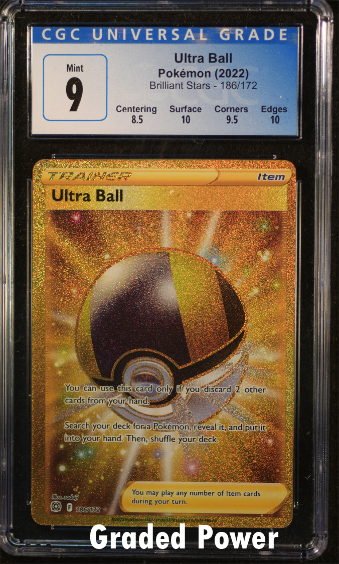 Ultra Ball CGC 9 Holo (0106) 186/172