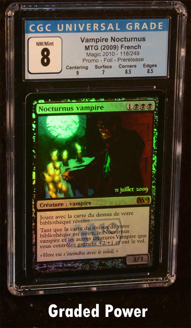Vampire Nocturnus CGC 8 Foil (9044) FRENCH