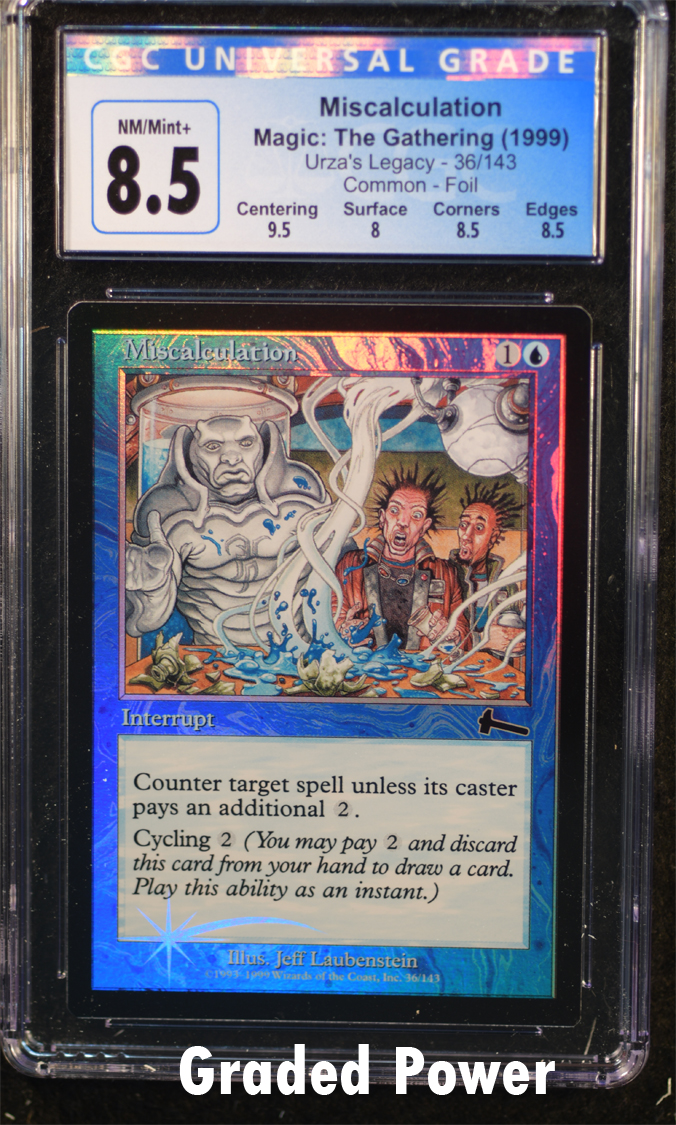 Miscalculation CGC 8.5 FOIL (6118)