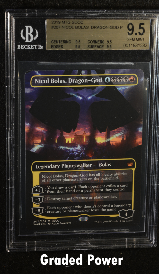 Nicol Bolas, Dragon-God  9.5  (1282) Quad