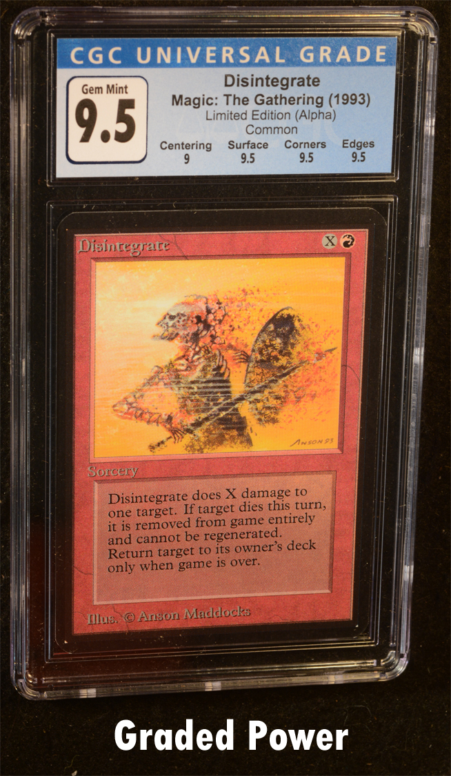 Disintegrate CGC 9.5