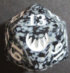 Magic Origins 22 mm Spindown Dice (Black)