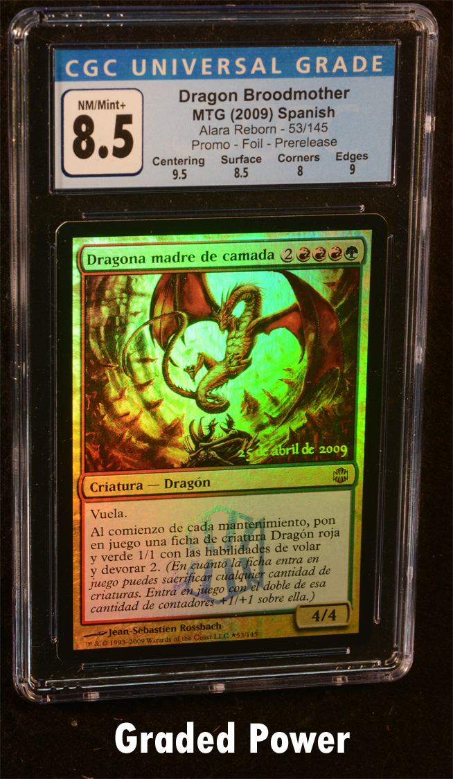 Dragon Broodmother CGC 8.5 Foil (9050) SPANISH
