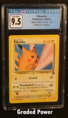 Pikachu Black Star Promo CGC 9.5 (9043) #26