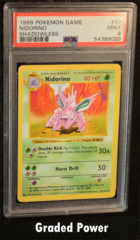 Nidorino SHADOWLESS PSA 9 (9020) #37