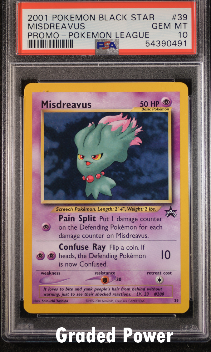 Misdreavus PSA 10 Black Star Promo #39